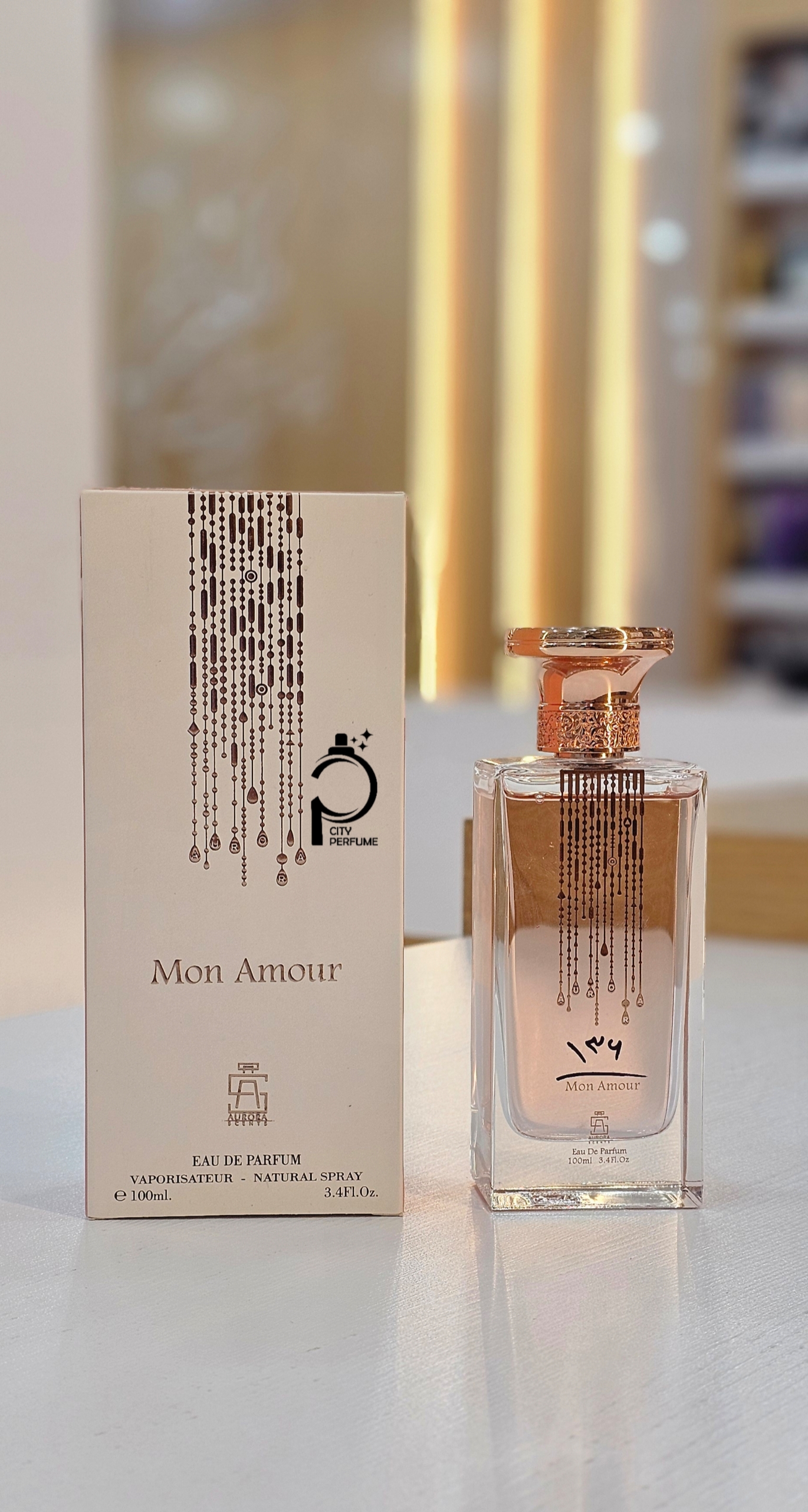 خرید ادکلن آروراسنتس مون آمور (Mon Amor) | عطر زنانه پودری و لوکس